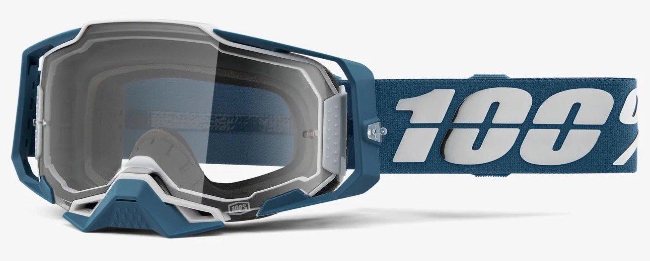 Мотоокуляри 100% ARMEGA Goggle Albar/Clear Lens/Clear Lens (20249)