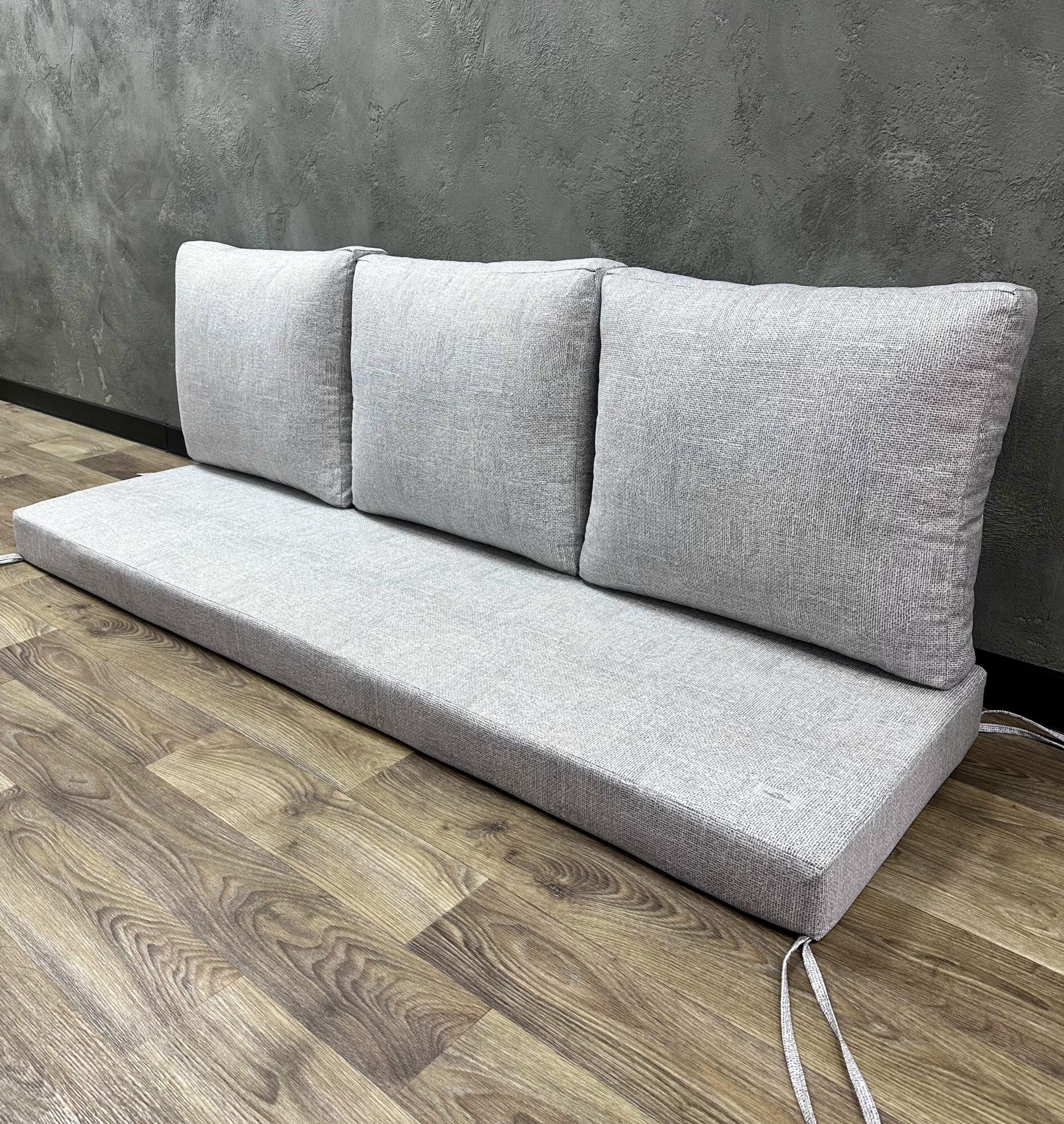 Комплект матрас Comfort Home с подушками на поддоны/качели/каркасы/садовая мебель 120х60х40х5 см