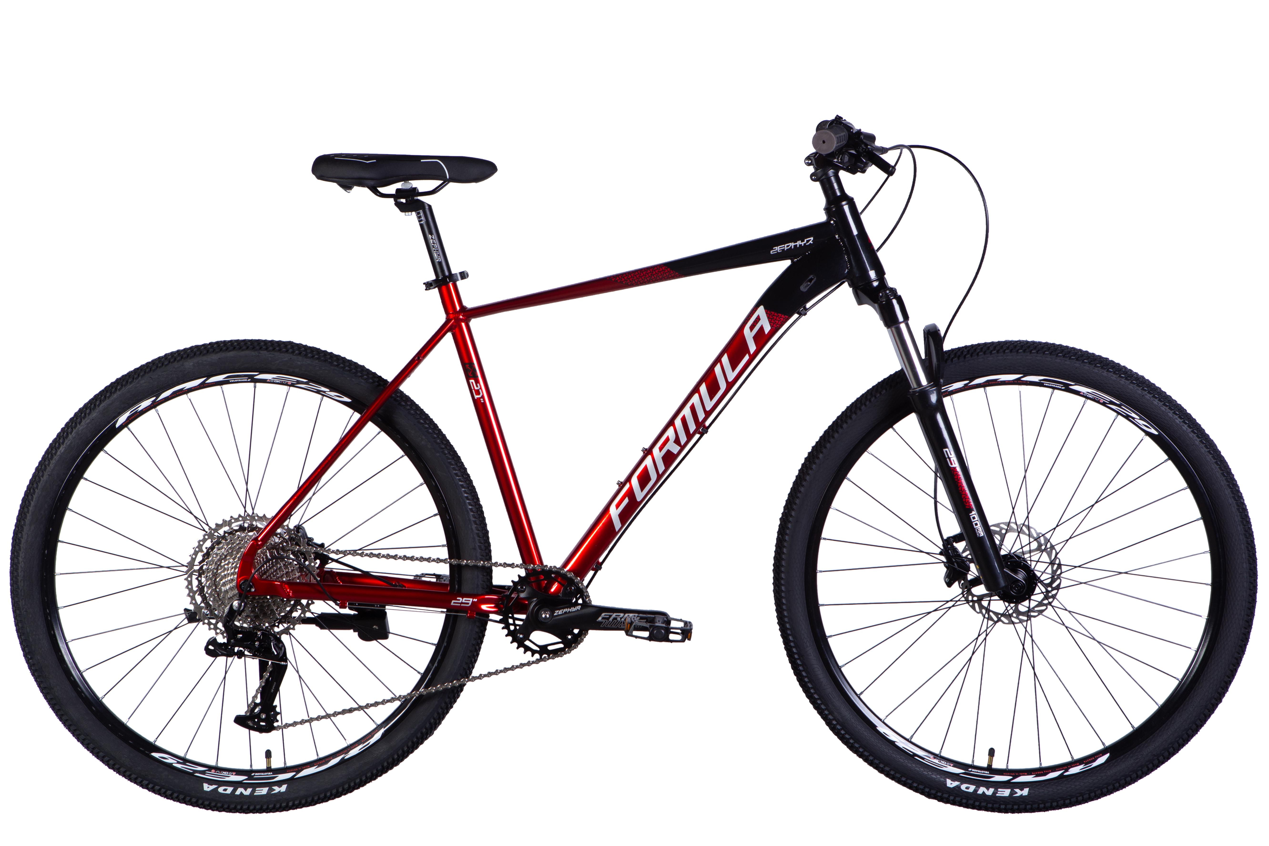 Велосипед Formula 2025 ZEPHYR EXPERT HDD AL 29" рама 21" Черно-красный (OPS-FR-29-399)