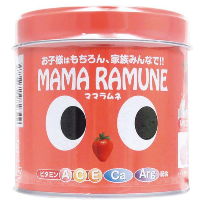 Детский витаминный комплекс MAMA RAMUNE Health Supplement клубника 200 таблеток (2842038216)