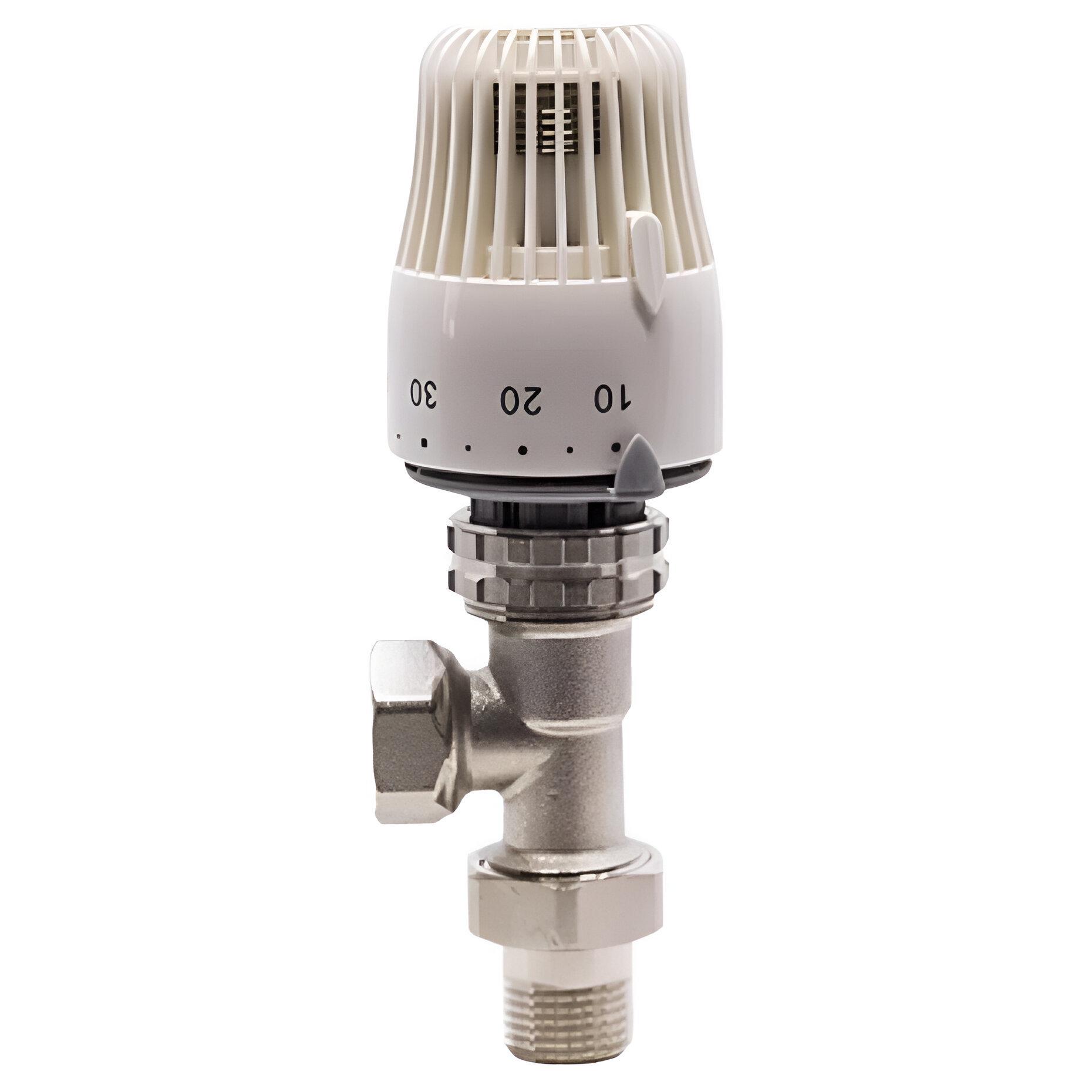 Клапан термостатический угловой Karro KR 2015 KR0172 1/2" (AKD28993)