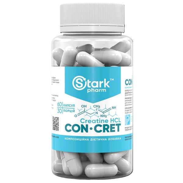 Креатин комплекс Stark Pharm Stark CON-CRET Creatine Big Caps 750 мг 60 Caps