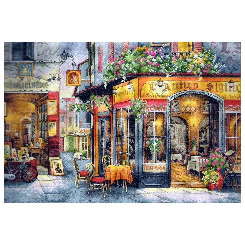Набір для вишивки хрестиком Dimensions 35224 European Bistro (12)