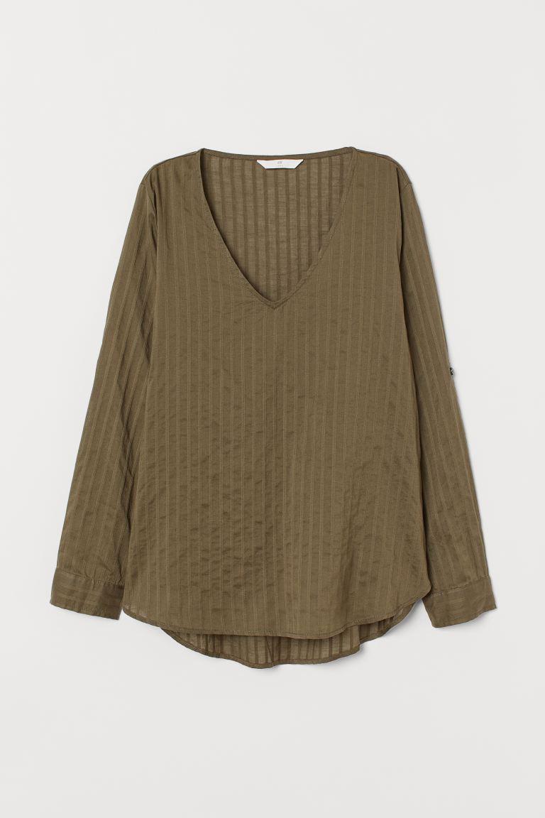 Блуза р. 34 Хаки (7515910dlog)