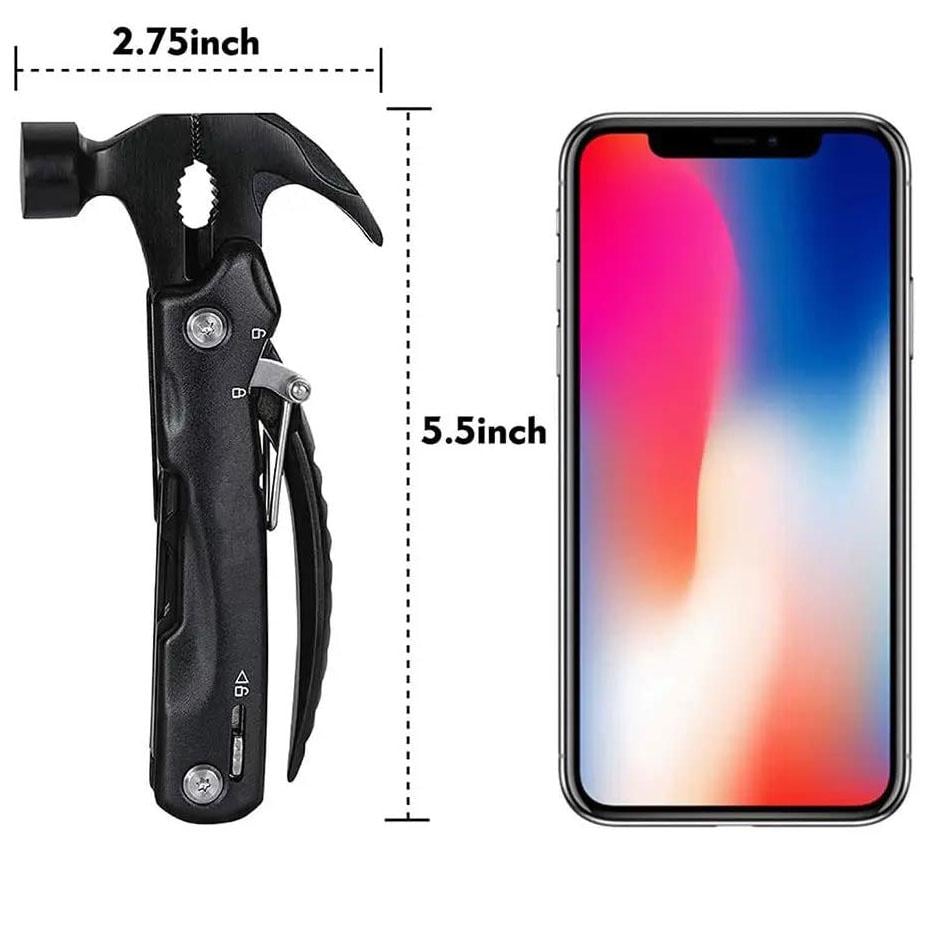 Мультитул-молоток Traveler MS-035 12в1 Black (00000010848) - фото 4 Мультитул-молоток Traveler MS-035 12в1 Black (00000010848) - фото 4