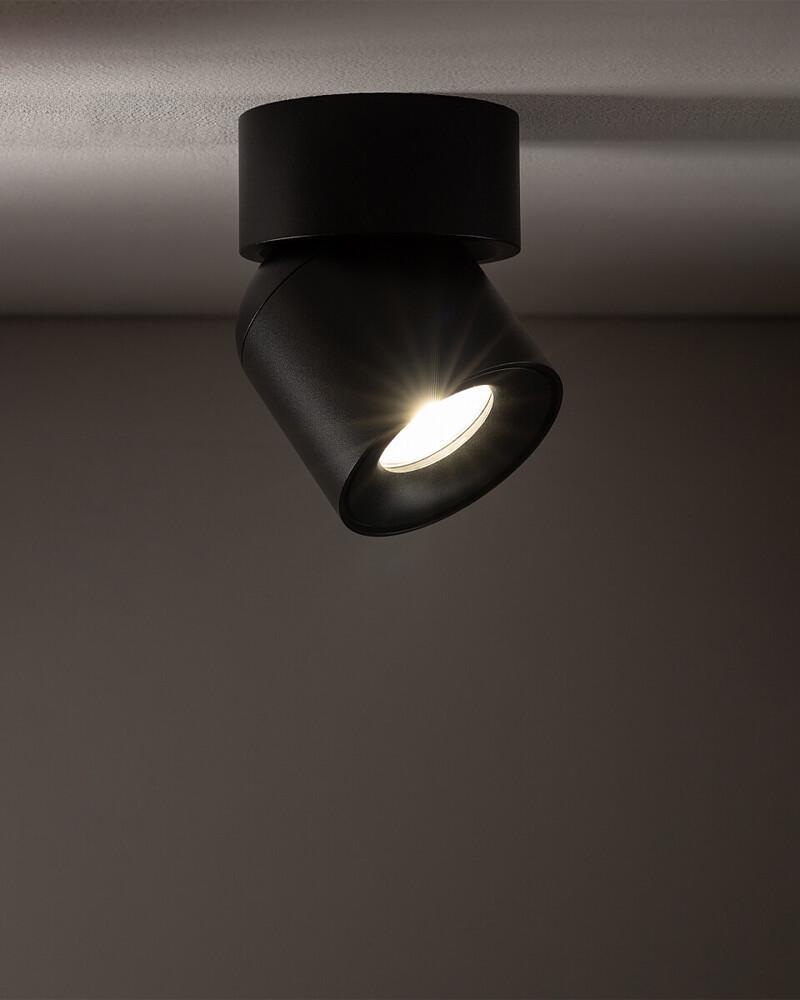 Спот-светильник поворотный Nowodvorski 11346 Oscar GU10 15W IP54 Черный (23563583) - фото 2