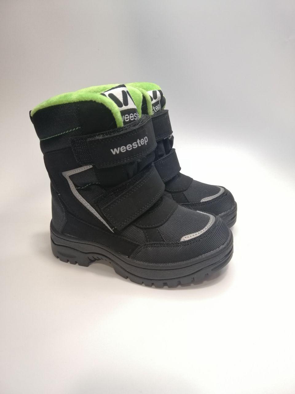 Ботинки зимние Weestep для мальчика р. 31 20,5 см Черный (918168223 ВК)