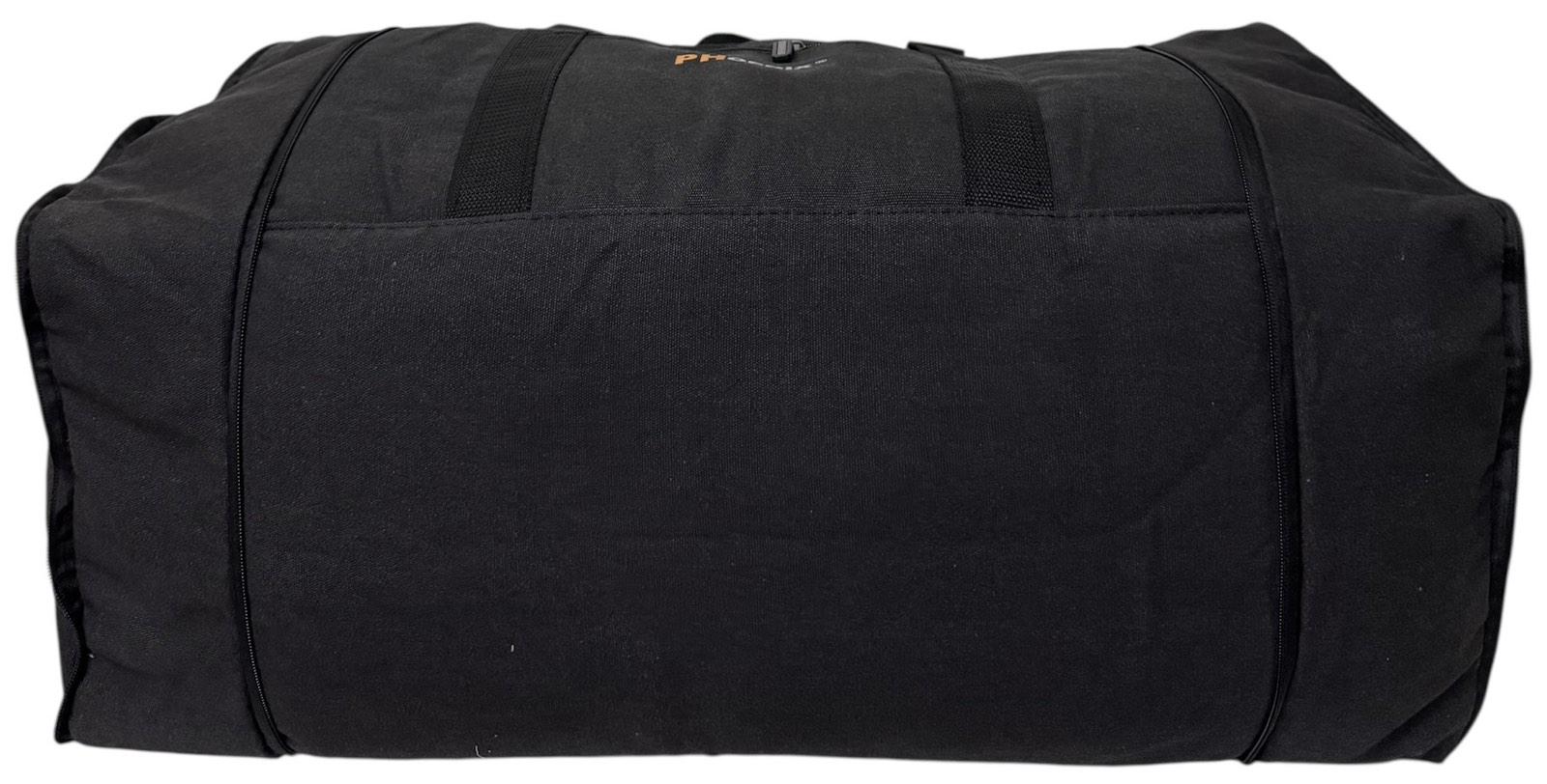 Сумка велика дорожня з кишенею на блискавці 90 л Чорний (3370) - фото 7