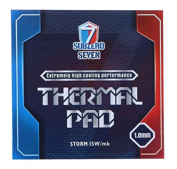 Термопрокладка SubZero Seven Storm 15 W/mK 100x100x1,0 мм (2482010129)