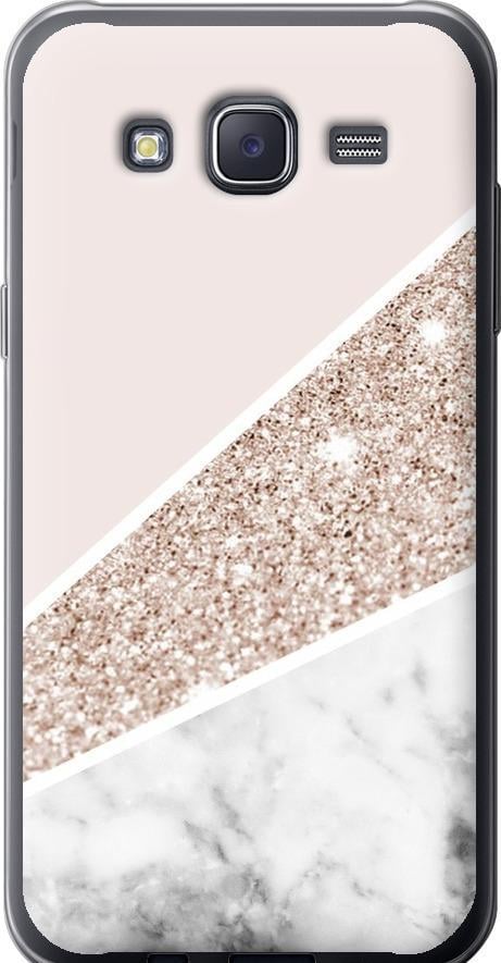 Чехол на Samsung Galaxy J5 (2015) J500H Пастельный мрамор (4342t-100-42517)