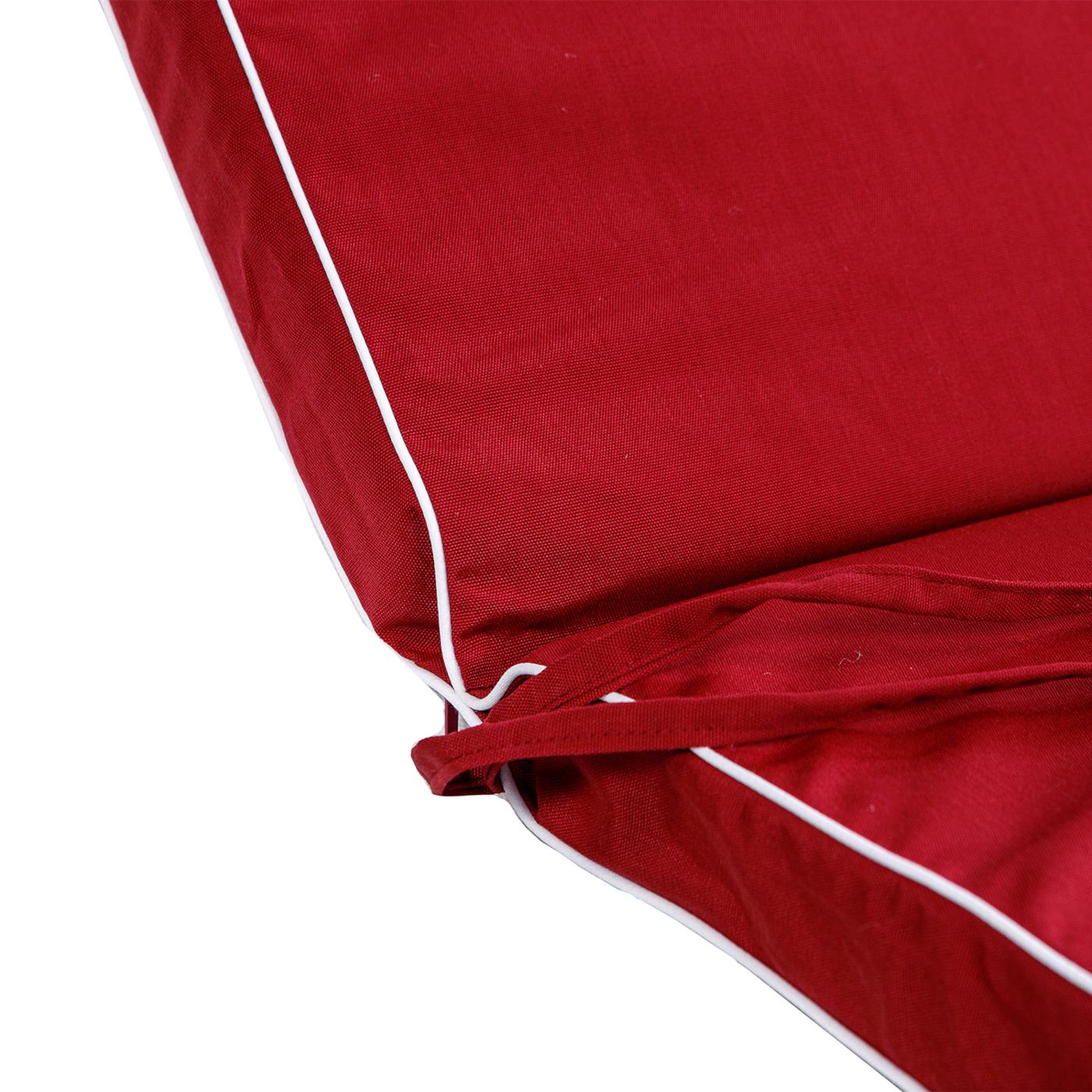 Матрас для шезлонга Ost-Fran BORA BORA 2933 190x58x5 см Бордовый (3749) - фото 3 Матрас для шезлонга Ost-Fran BORA BORA 2933 190x58x5 см Бордовый (3749) - фото 3