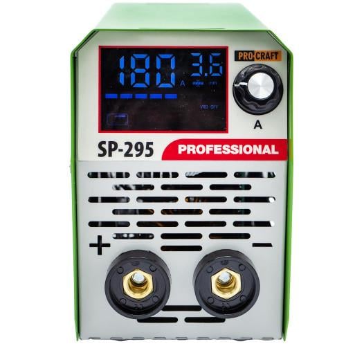 Інверторний зварювальний апарат ProCraft SP295 2024 - фото 3 Інверторний зварювальний апарат ProCraft SP295 2024 - фото 3