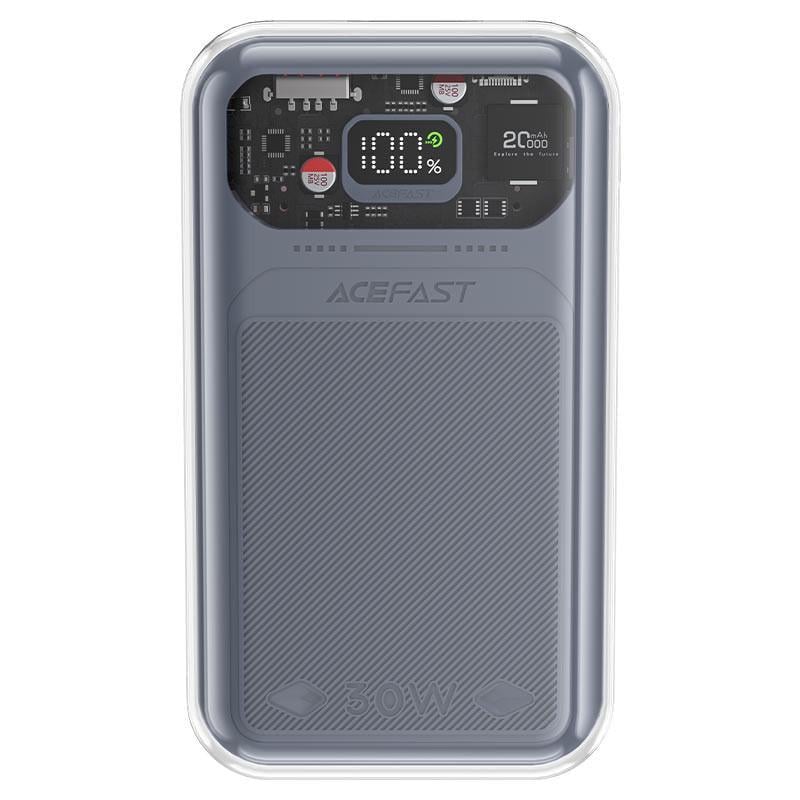Повербанк Acefast M2-20000 Exploration 30W 20000 mAh Mica gray (00000066857_4) Повербанк Acefast M2-20000 Exploration 30W 20000 mAh Mica gray (00000066857_4)