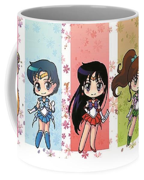 Чашка GeekLand Sailor Moon & Her Sailor Scouts Mercury/Mars/Jupiter/Venus