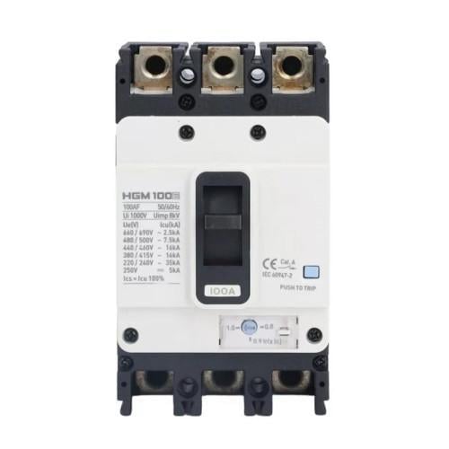Автоматический выключатель корпусной Hyundai electric MCCB HGM 3P Icu-70 kA 0,6-1 1000А (28689347)