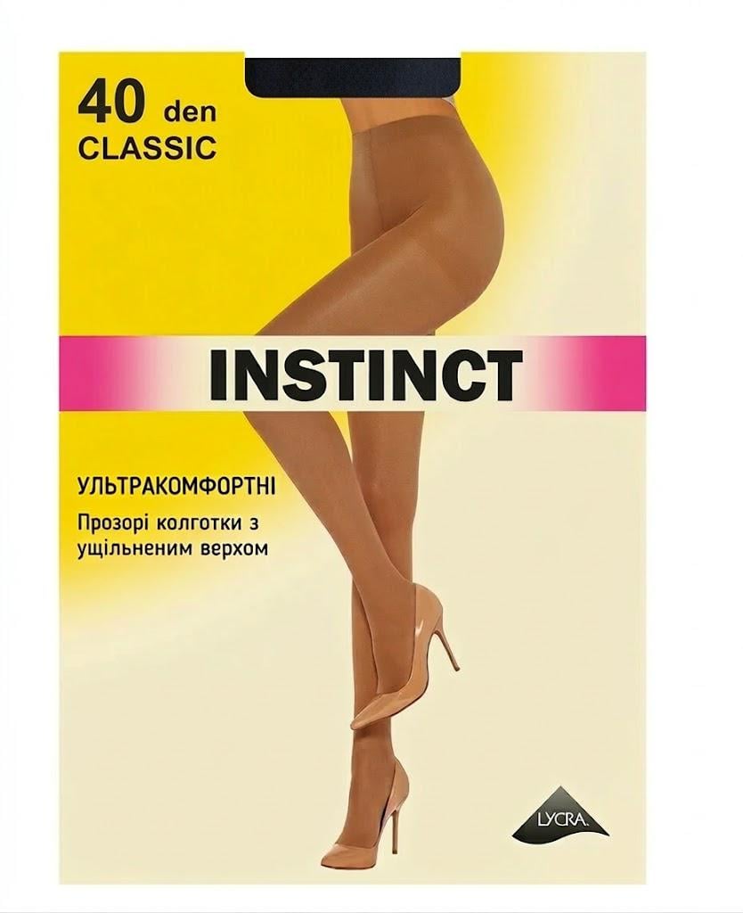 Колготки женские INSTINCT CLASSIC 40 40 den р. 5 Nero Колготки женские INSTINCT CLASSIC 40 40 den р. 5 Nero