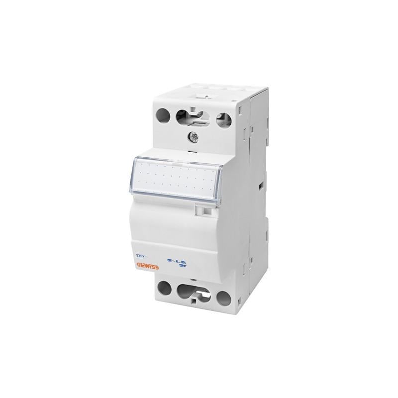 Контактор модульный Gewiss CTR 2P 25A 2NO 230V (GWD6712)