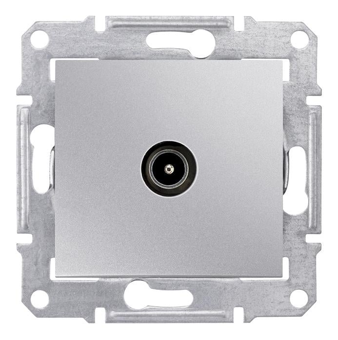 Розетка ТВ Schneider Electric Sedna концевая алюминий (SDN3201660)