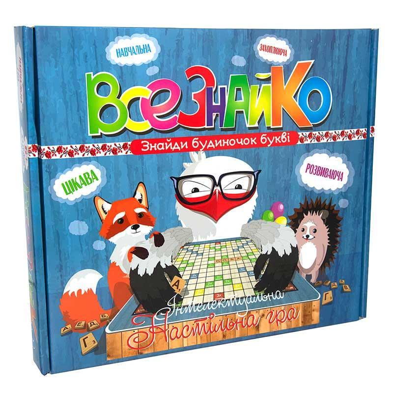 Настільна гра Strateg Всезнайка 802 (31154791)