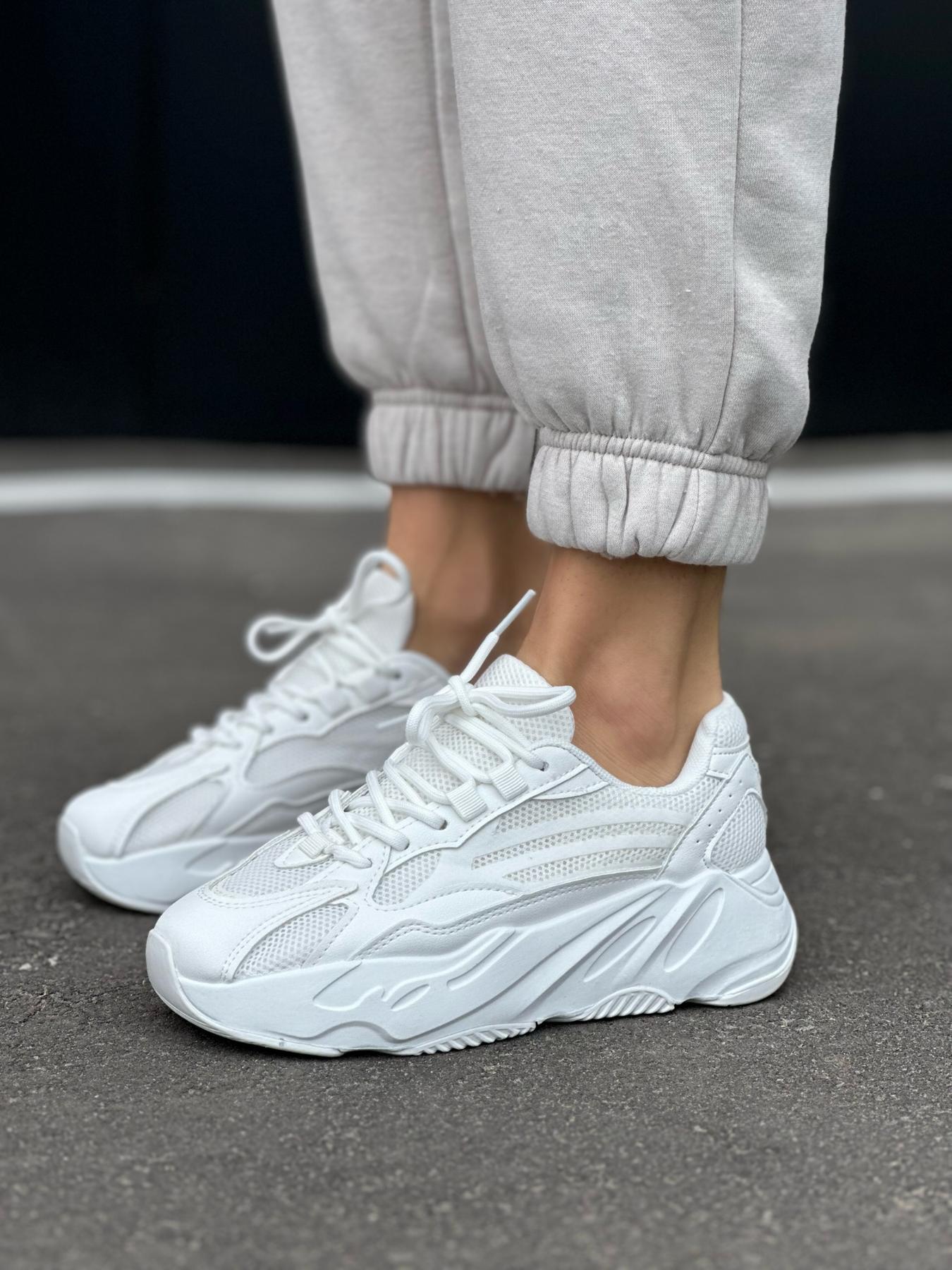 Кроссовки женские эко-кожа/текстиль р. 39 Белый (5698603) - фото 5 Кроссовки женские эко-кожа/текстиль р. 39 Белый (5698603) - фото 5