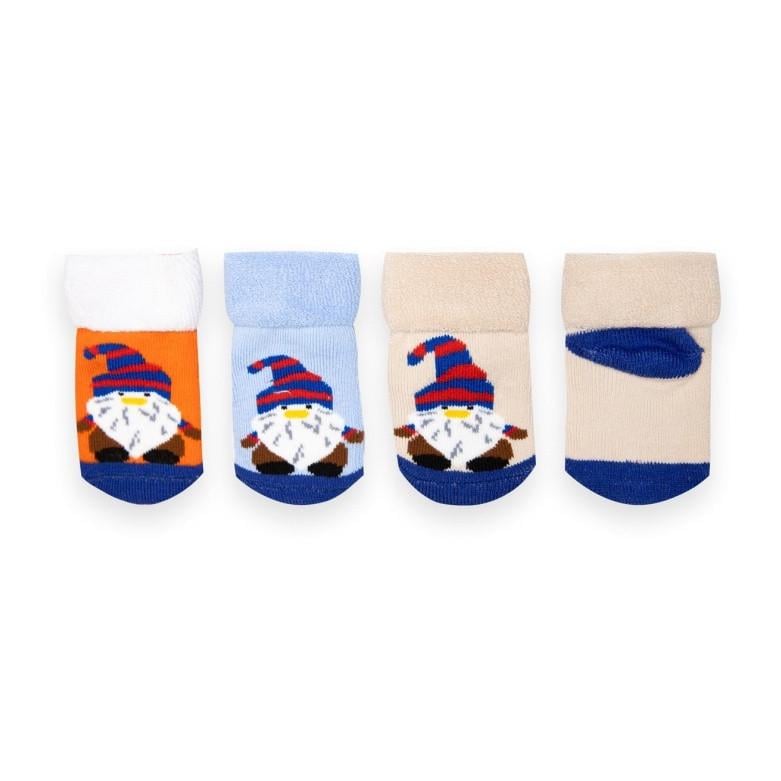 Носки детские хлопковые махровые универсальные Gabbi NSU-300 р. 8-10 6 пар (90300)