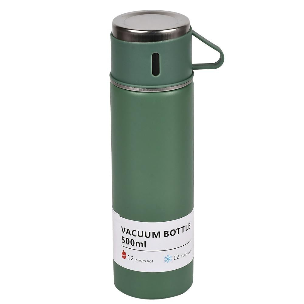 Термос з нержавіючої сталі з чашкою-кришкою до 12 год 500 мл Green (32810860)