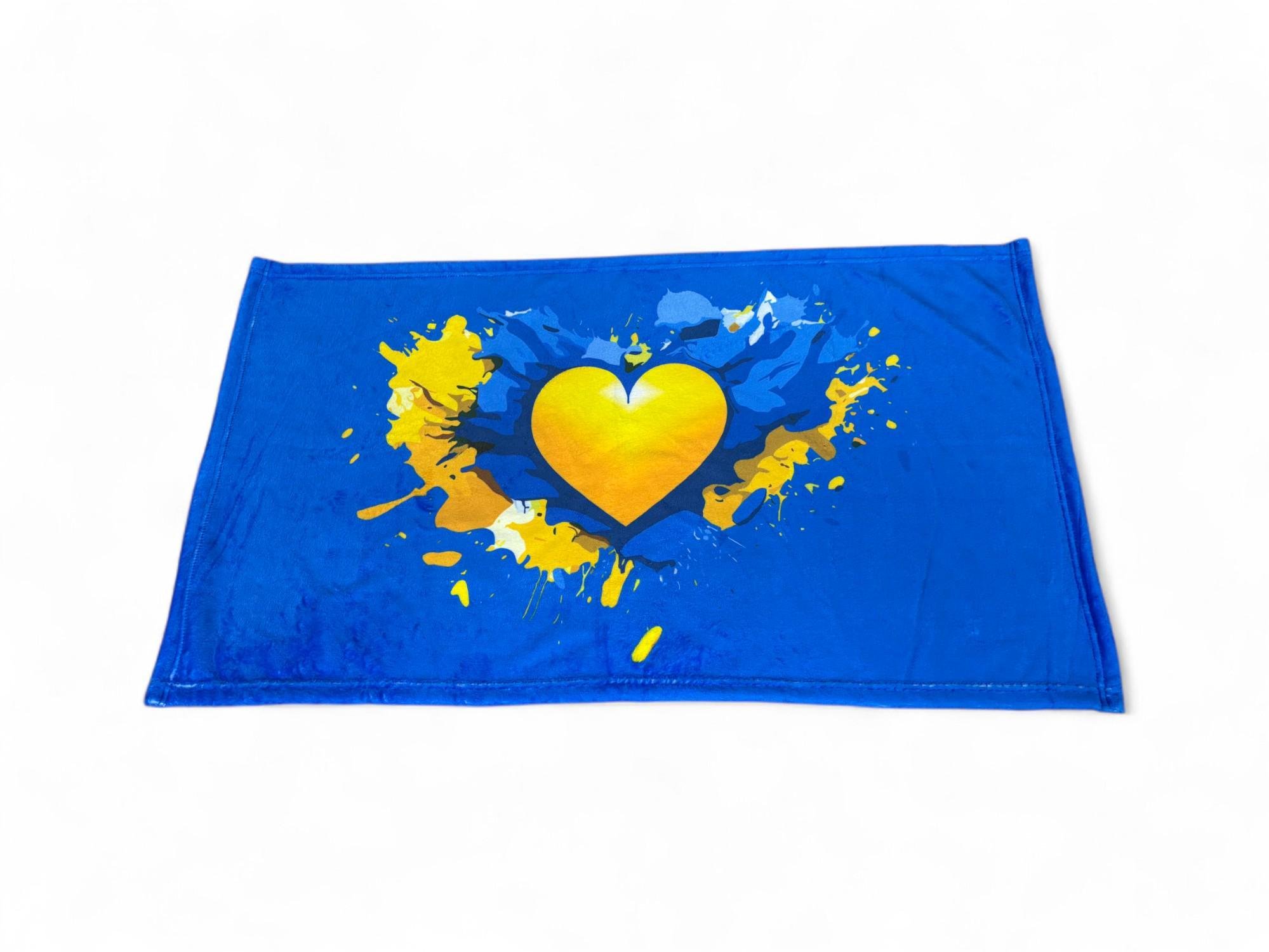 Полотенце "З Україною в серці" 90х50 см Синий (28790356) Полотенце "З Україною в серці" 90х50 см Синий (28790356)