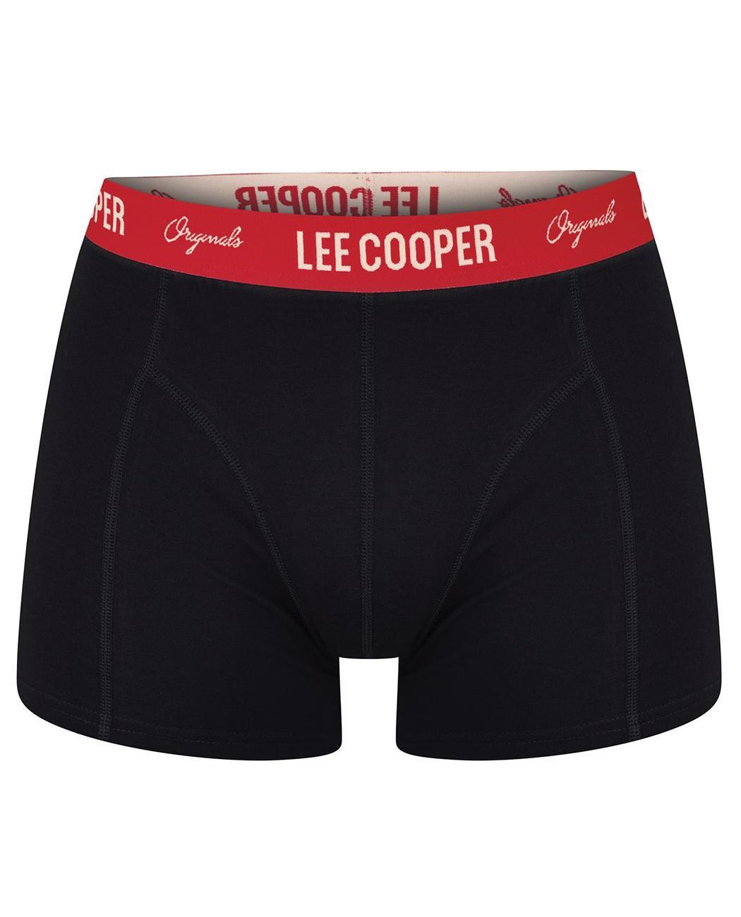 Трусы-боксеры мужские Lee Cooper 422174 XXL Черный/Красный (4221744051042)
