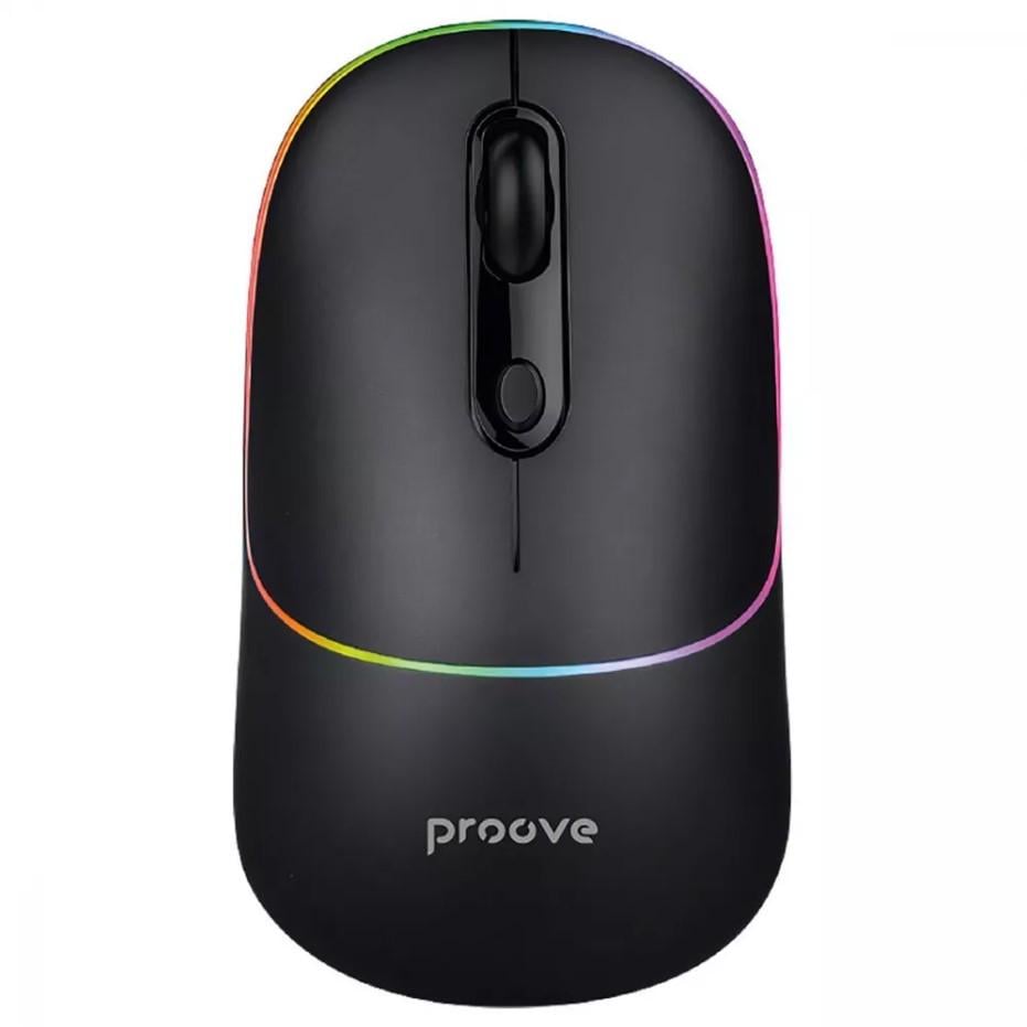 Мышь беспроводная Proove Blink RGB Black Мышь беспроводная Proove Blink RGB Black