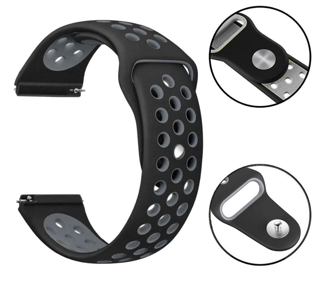 Силиконовый ремешок Primolux Sport для фитнес-браслета Xiaomi Mi Smart Band 5 Black (1274940242) - фото 3 Силиконовый ремешок Primolux Sport для фитнес-браслета Xiaomi Mi Smart Band 5 Black (1274940242) - фото 3