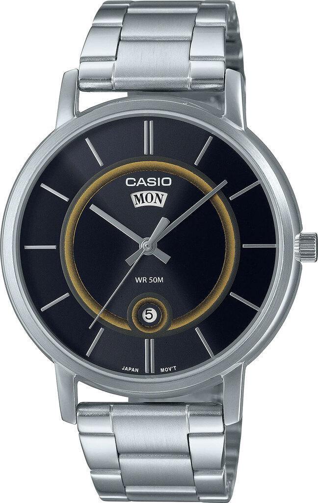 Наручные часы мужские Casio Timeless Collection MTP-B120D-1A со стальным корпусом Черный (3150795449)