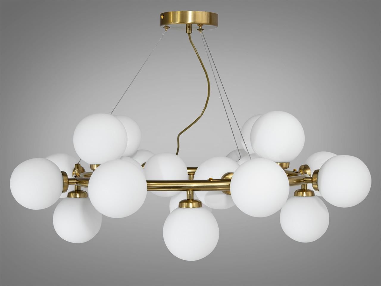 Люстра LQ7063-20BR-LS Bubbles на 20 ламп Бронзовый (2179357325)