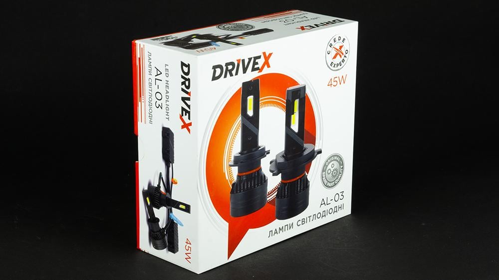 ᐉ Лампи LED автомобільні DriveX AL-03 HB3/9005 5000K LED 45W CAN