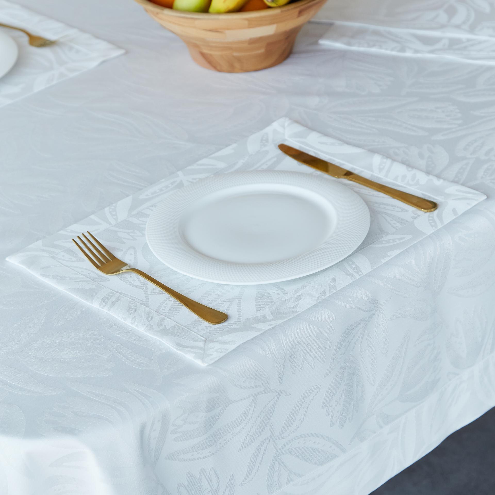 Комплект серветок жакардових Тюльпани 4 шт. (278-23/00) - фото 2 Комплект серветок жакардових Тюльпани 4 шт. (278-23/00) - фото 2