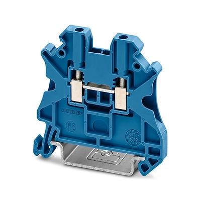 Клемма проходная винтовая Phoenix Contact UT 1,5 BU 1000 В 17,5 А 0,14-1,5 мм² Синий (1452264)