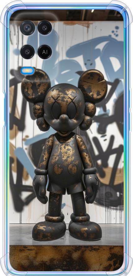 Чохол на Oppo A54 Bronze kaws v2 (6098sp-2306-42517)