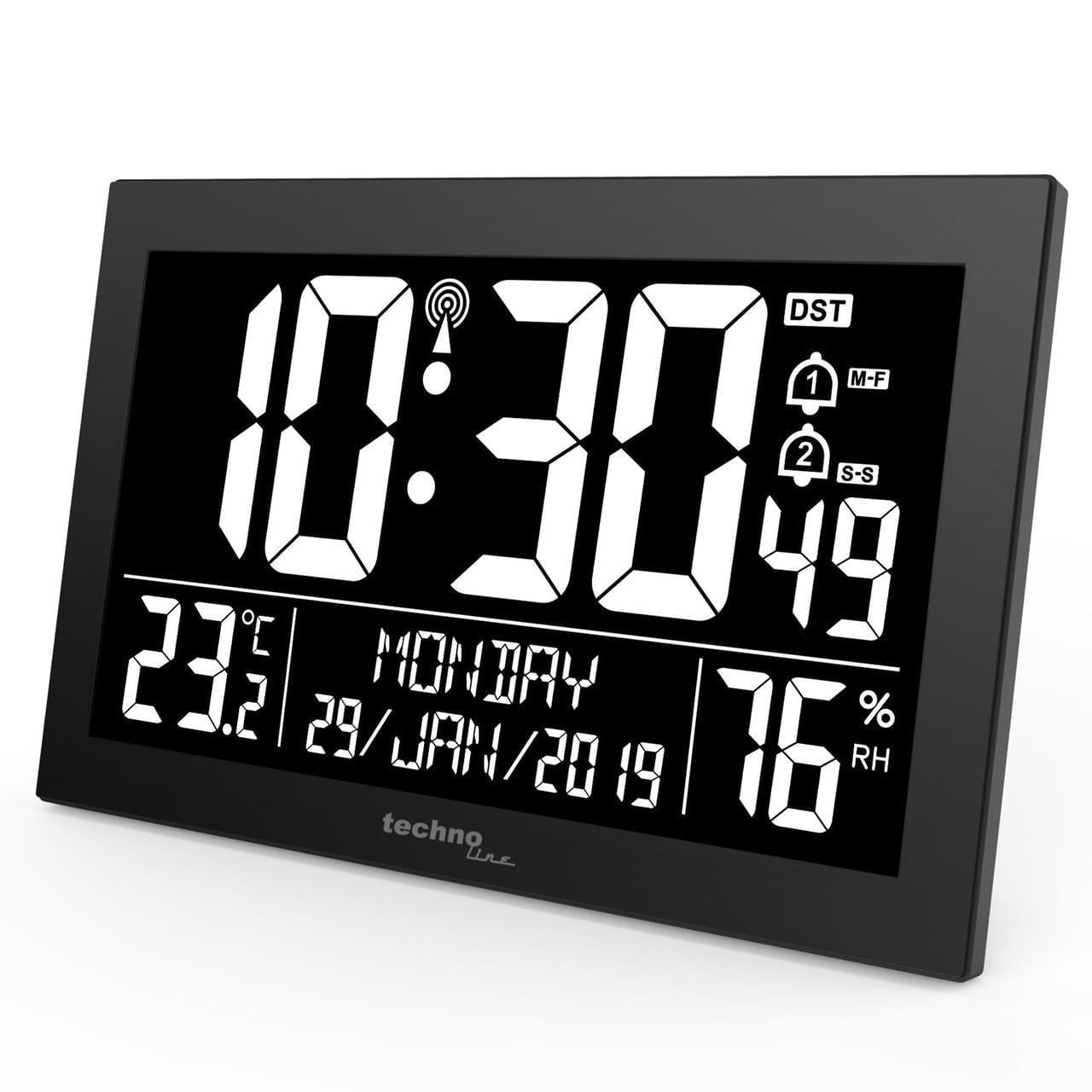 Годинник настінний Technoline WS8017 Black (WS8017) Годинник настінний Technoline WS8017 Black (WS8017)