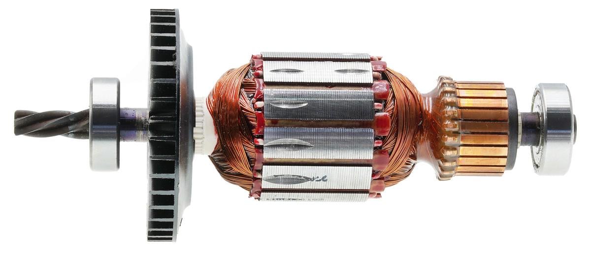 Якорь VJ Parts для болгарки УШМ B GWS 7-115 35х131 5-зубов лево код 1604010623 (как2021)