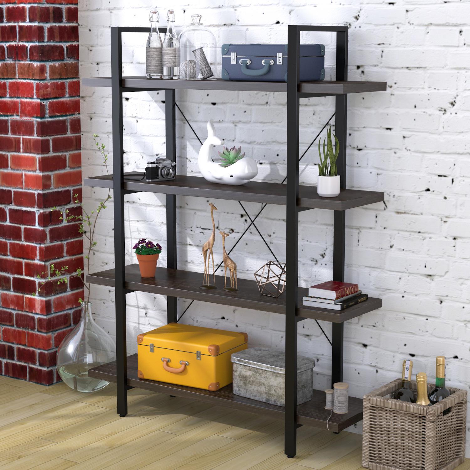 Стелаж Loft Design Сингл-4-120 Венге Корсика (54477c19705) Стелаж Loft Design Сингл-4-120 Венге Корсика (54477c19705)