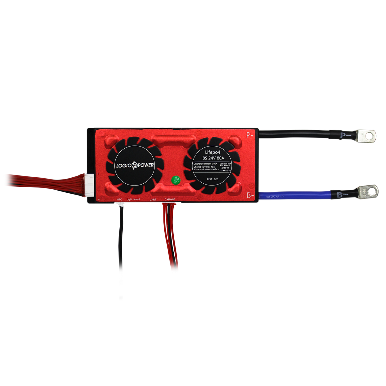 Плата BMS Smart LP LiFePO4 24V 8S Dis 80A Ch 40A UART/RS485/CAN