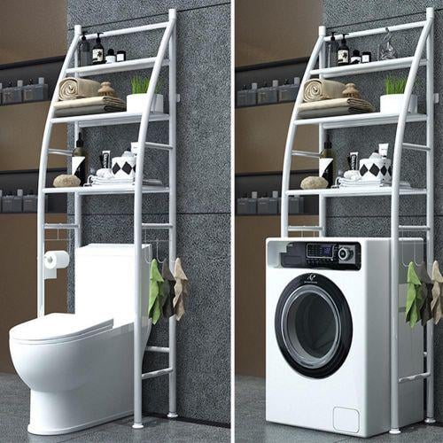 Полиця-стелаж над пральною машиною 65x25x165 см (30136) - фото 3 Полиця-стелаж над пральною машиною 65x25x165 см (30136) - фото 3