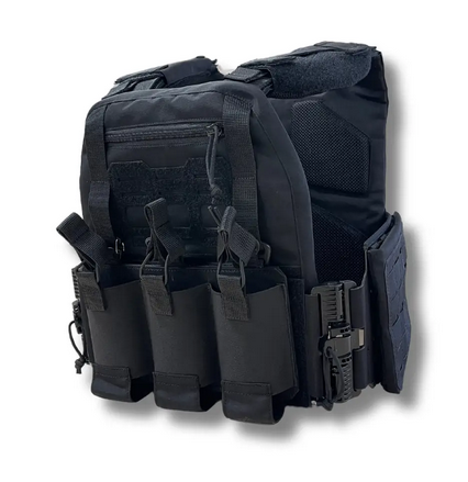 Плитоноска зі швидким скиданням Чорний (StrykeR5)