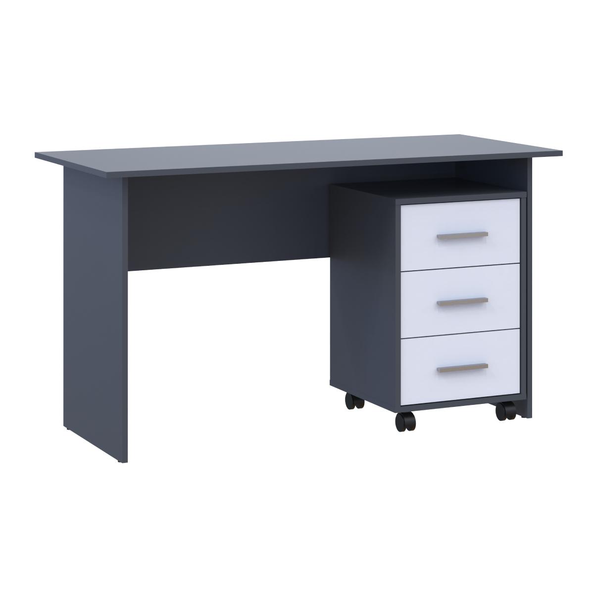 Офисный стол Doros Т3 120х60х78 см Графит/Белый (DRS-011315) - фото 4 Офисный стол Doros Т3 120х60х78 см Графит/Белый (DRS-011315) - фото 4