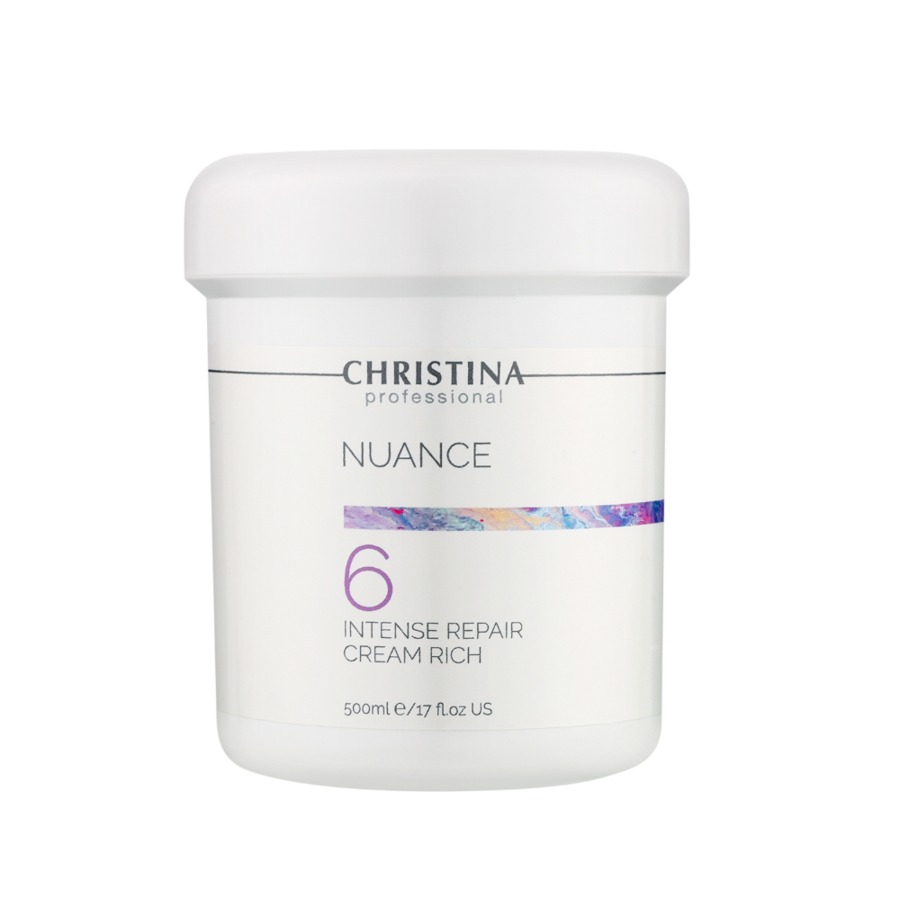 Крем інтенсивний відновлювальний CHRISTINA Nuance Step 6 Intense Repair Cream Rich 500 мл