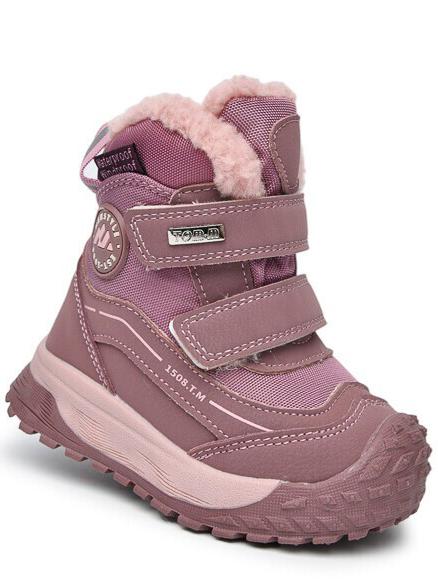 Сноубутсы на овчине TOM.M N11760C р. 23 Сиреневый