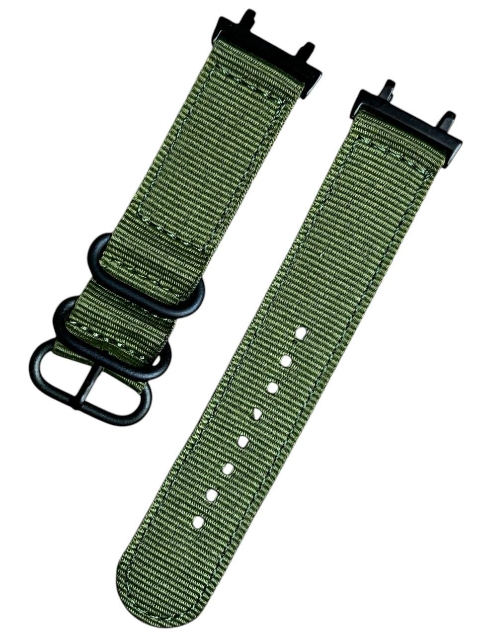 Ремешок нейлоновый Primo Traveller для часов Xiaomi Amazfit T-Rex 2 A2170 Army Green (2596750104)