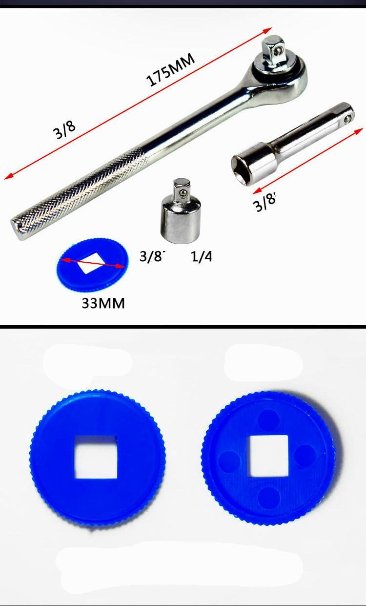 Набор профессиональных инструментов Combination Socket в кейсе 40 шт. - фото 8