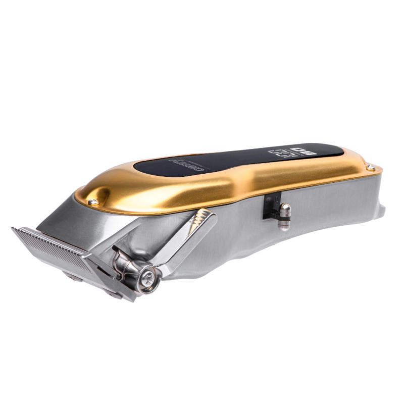 Машинка для стрижки волос Camry CR 2844 аккумуляторная 100 Вт с LCD дисплеем USB 4 насадки Gold - фото 3 Машинка для стрижки волос Camry CR 2844 аккумуляторная 100 Вт с LCD дисплеем USB 4 насадки Gold - фото 3