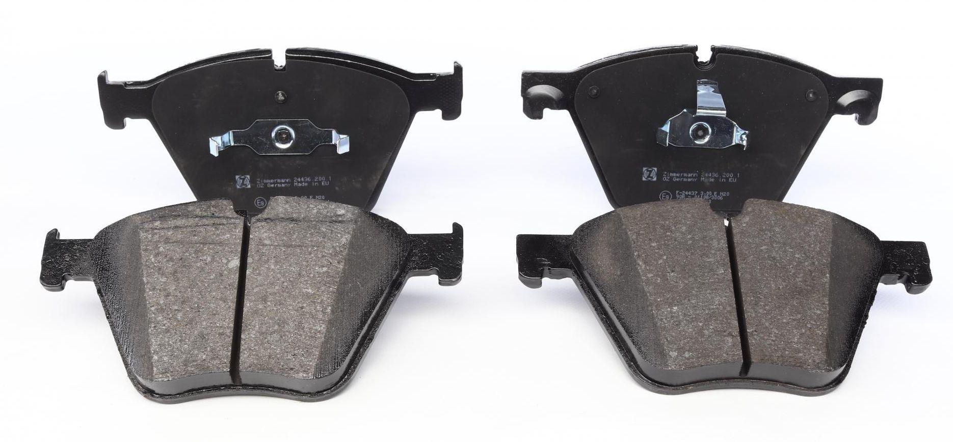 Тормозные колодки передние ZIMMERMANN для BMW 5 F07/7 F01/X5 E70/F15/X6 E71/F16 06- ATE (24436.200.1)