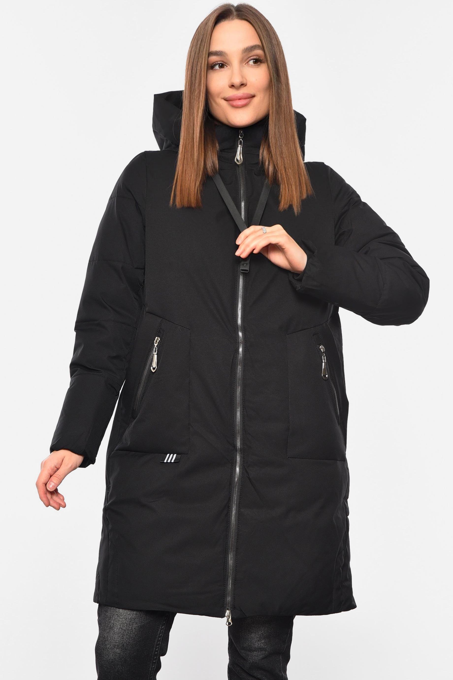 Куртка женская зимняя XL Черный (194047) Куртка женская зимняя XL Черный (194047)